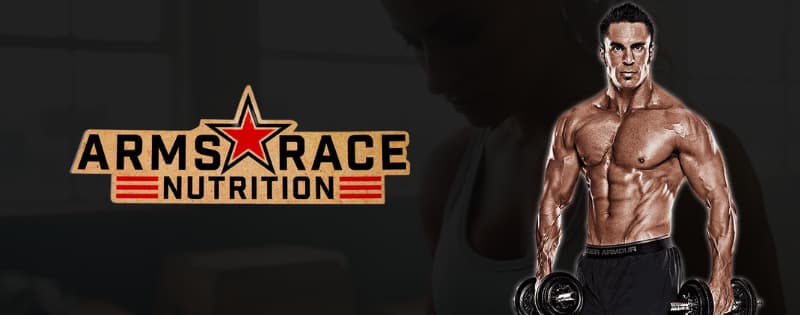 Arms Race Nutrition Supplements logo Banner