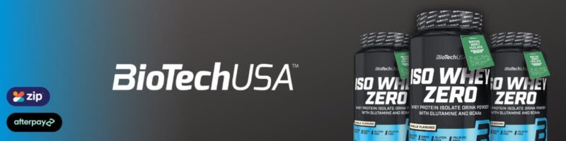 Biotech USA Iso Whey Zero Payment Banner