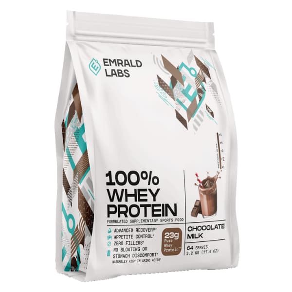 Emrald Labs 100% Whey Protein 2.2k - Chocolate Milk
