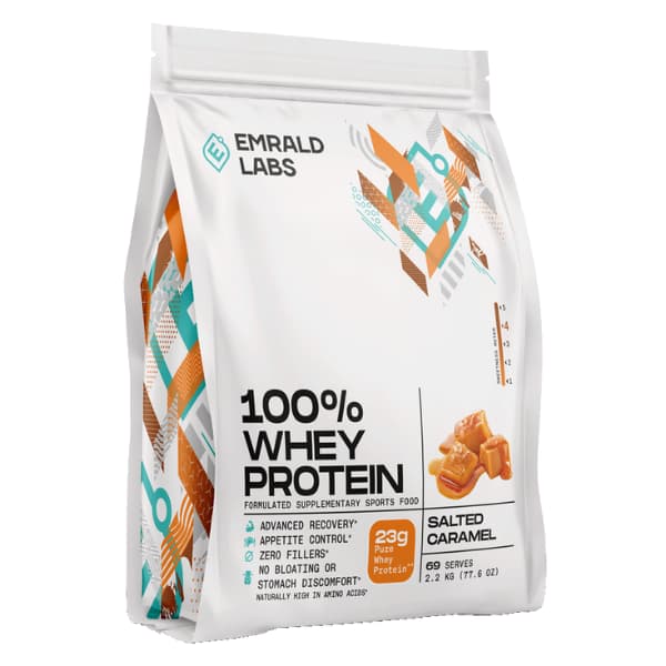 Emrald Labs 100% Whey Protein 2.2k - Salted Caramel