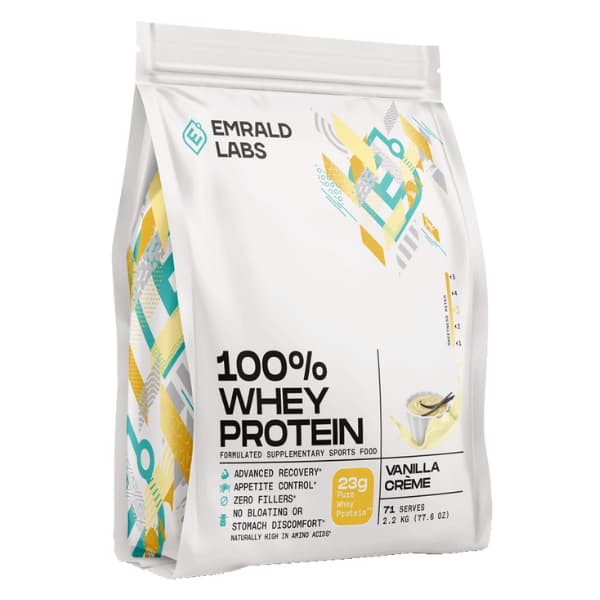 Emrald Labs 100% Whey Protein 2.2k - Vanilla Creme