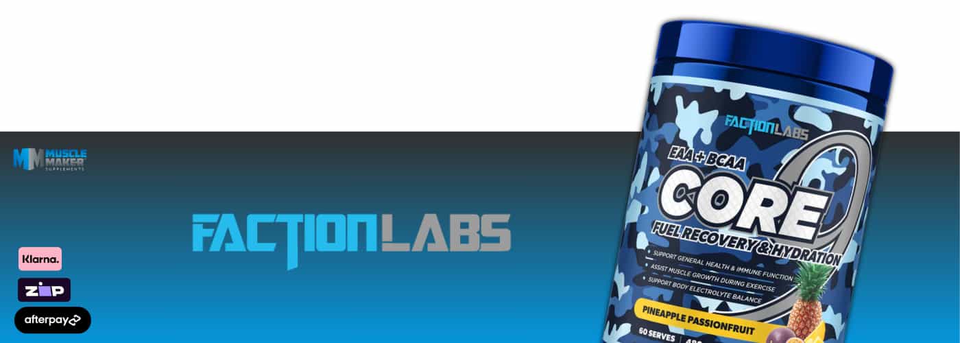 Faction Labs Core 9 EAA Payment Banner