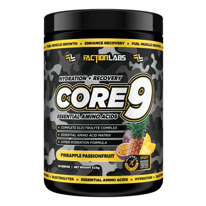 Faction Labs Core 9 Hydration - Pineapple Passionfruit