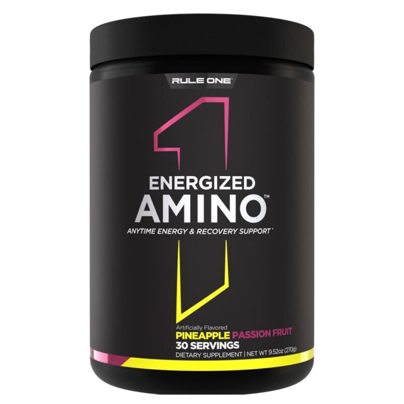 Rule 1 Proteins R1 Energized Amino - Pineapple Passionfruit