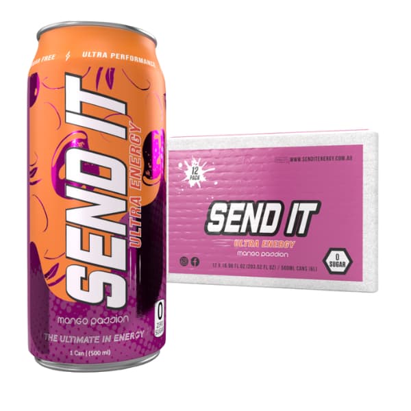 Send It Energy - Mango Passion 12 pack