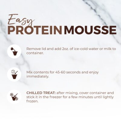 Rule 1 Proteins Easy Protein Mousse How To