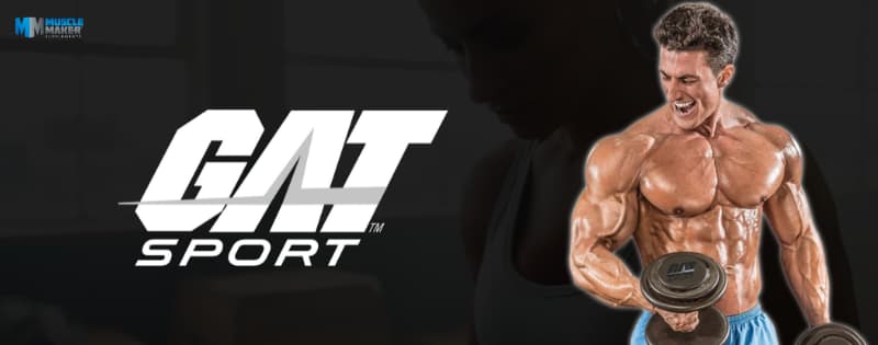 GAT Sport Supplements logo Banner