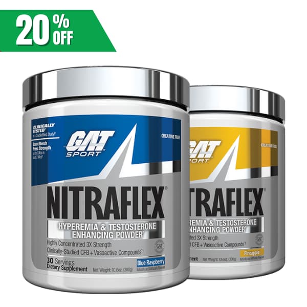 GAT Sport Nitraflex Twin Pack