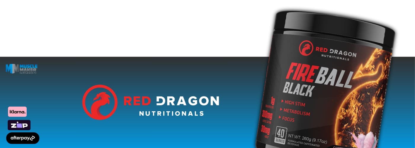 Red Dragon Nutritionals Fireball Black Payment Banner