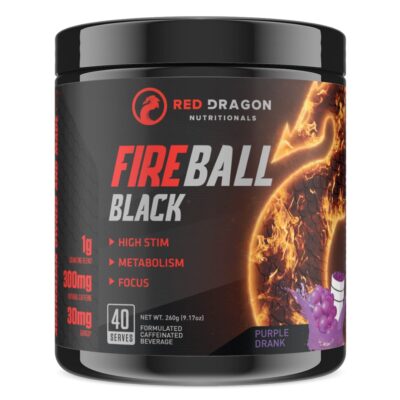 Red Dragon Nutritionals Fireball Black - Purple Drank