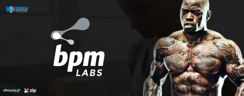 BPM Labs Supplements Logo Banner
