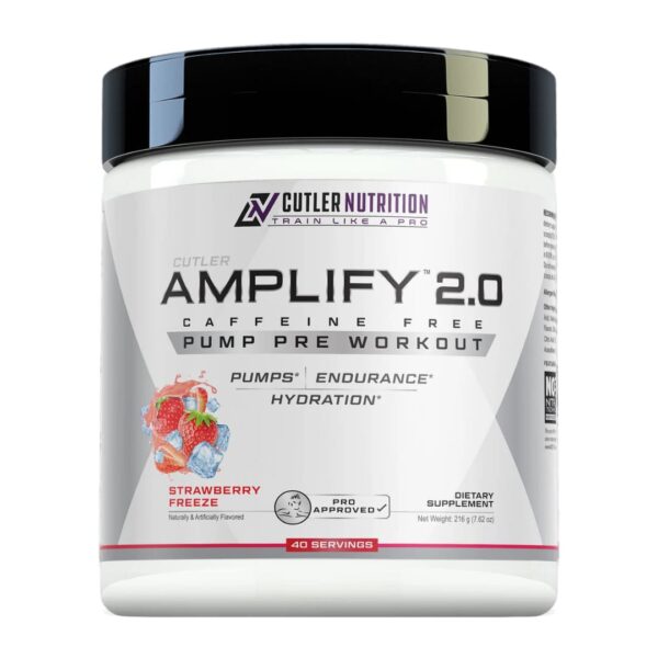 Cutler Nutrition Amplify 2.0 - Strawberry Freeze