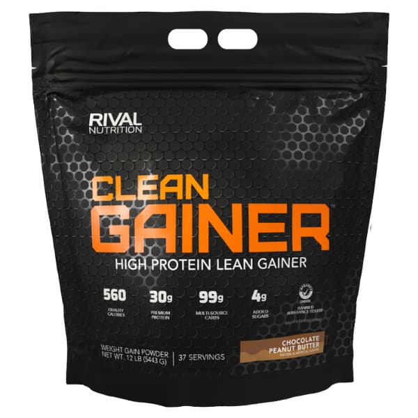 Rival Nutrition Clean Gainer 12lb - Chocolate Peanut Butter