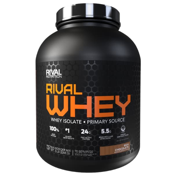 Rival Nutrition Rival Whey 5lb - Rich Chocolate