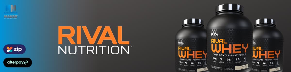 Rival Nutrition Rival Whey Payment Banner