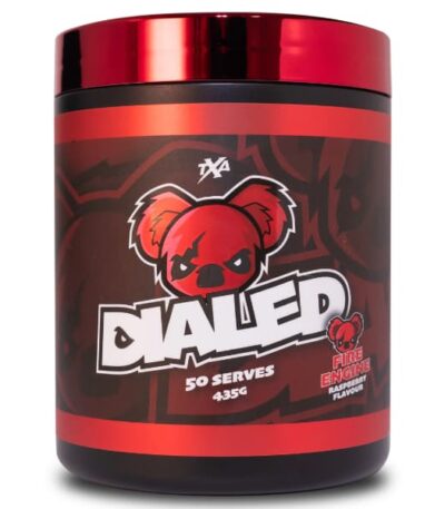The X Athletics Dialed Pre Workout - Fire Engine