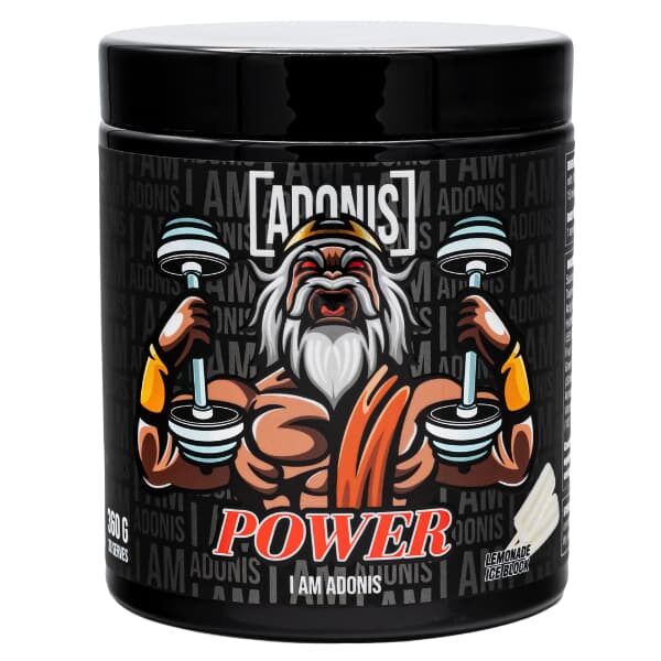 Adonis Gear I Am Adonis Power Pre Workout - Lemonade Ice Block