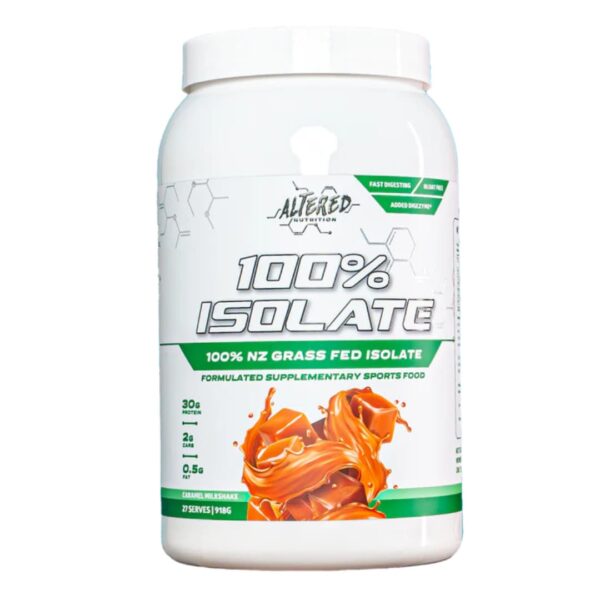 Altered Nutrition 100% Isolate 2lb - Salted Caramel