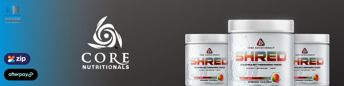 Core Nutritionals Core Shred Payment Banner