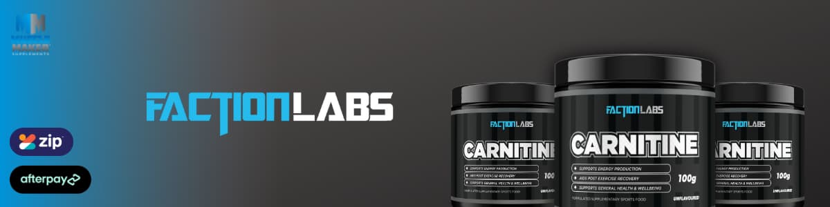 Faction Labs Carnitine Payment Banner