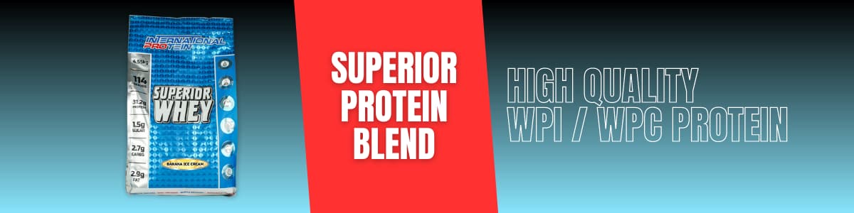 International Protein Whey Banner