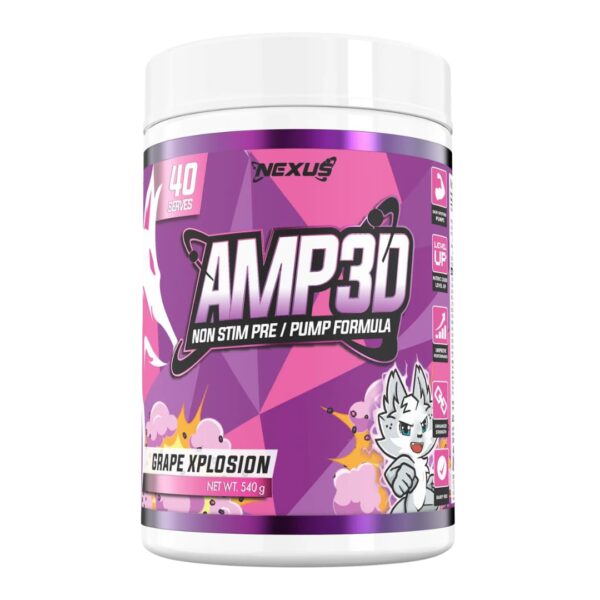 Nexus Sports Nutrition AMP3D - Grape Xplosion
