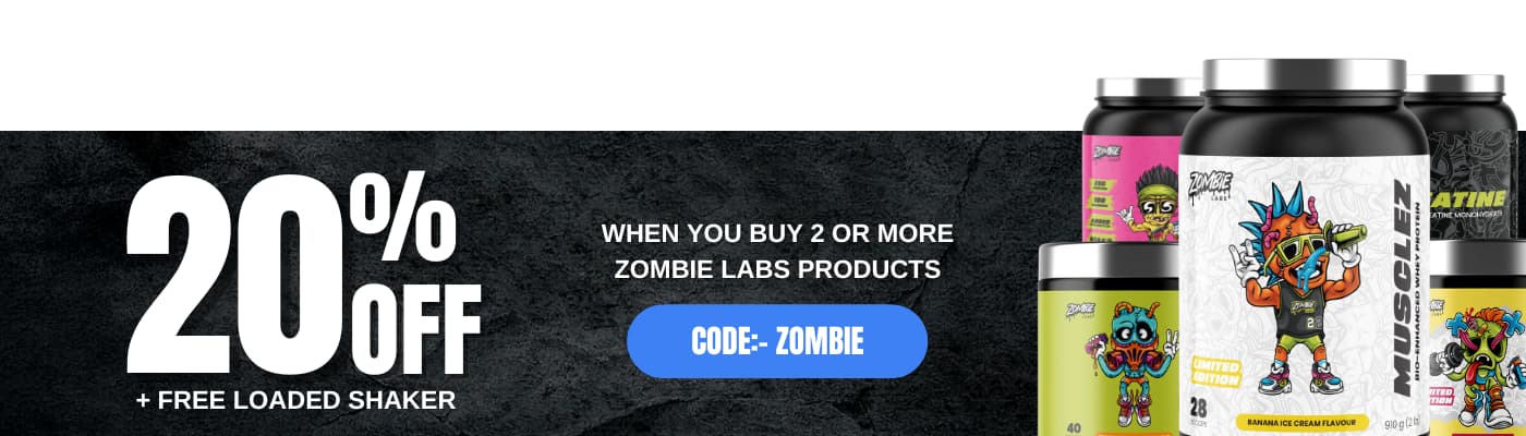 Zombie Labs Discount Banner
