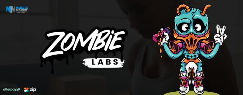 Zombie Labs Supplements Logo Banner