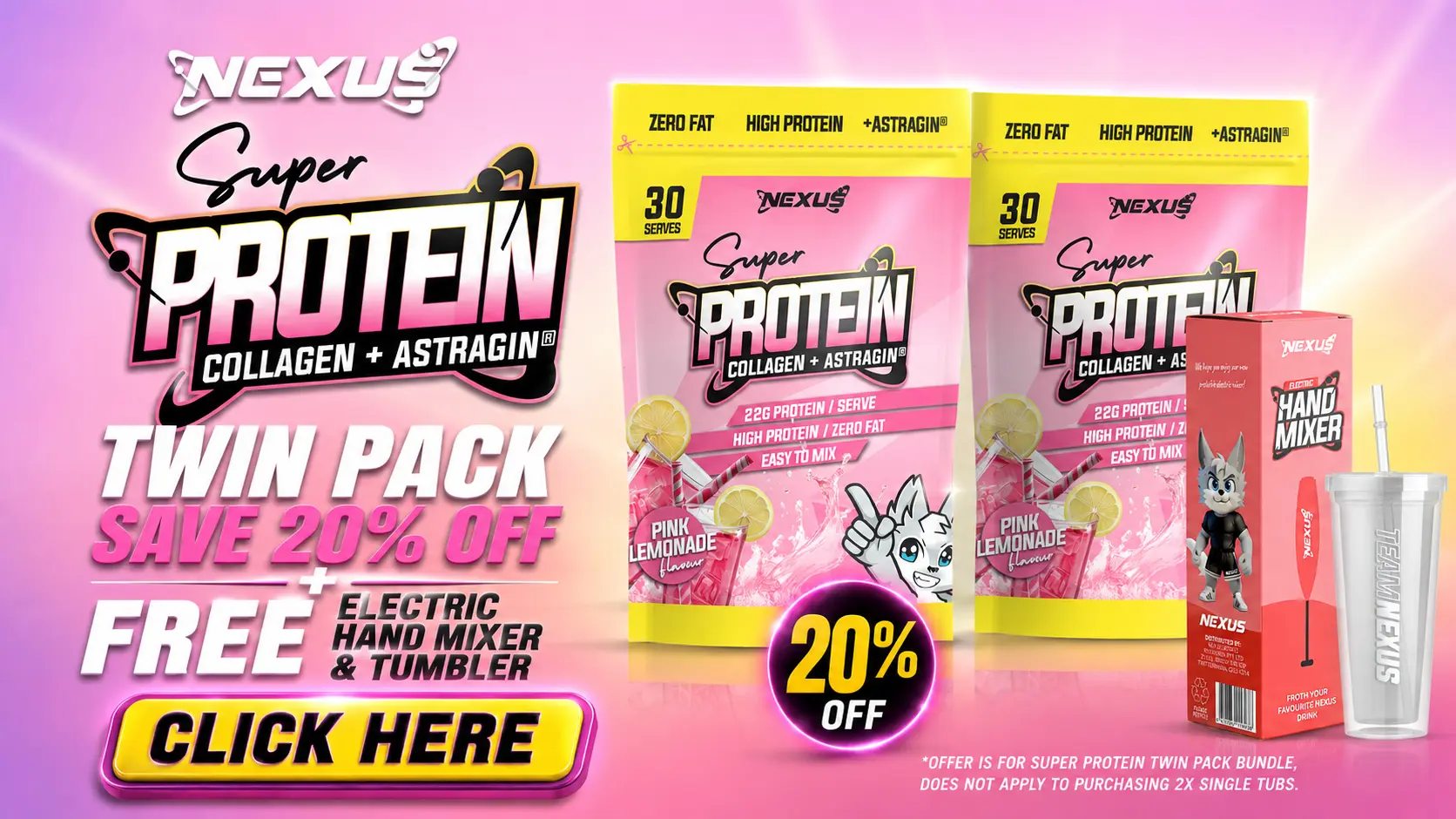 Nexus Super Protein Twin Pack Deal