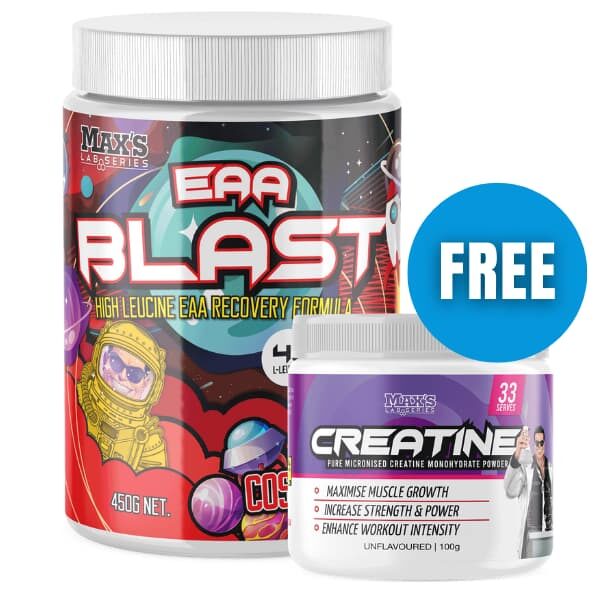 Max's Protein EAA Blast Free Creatine deal