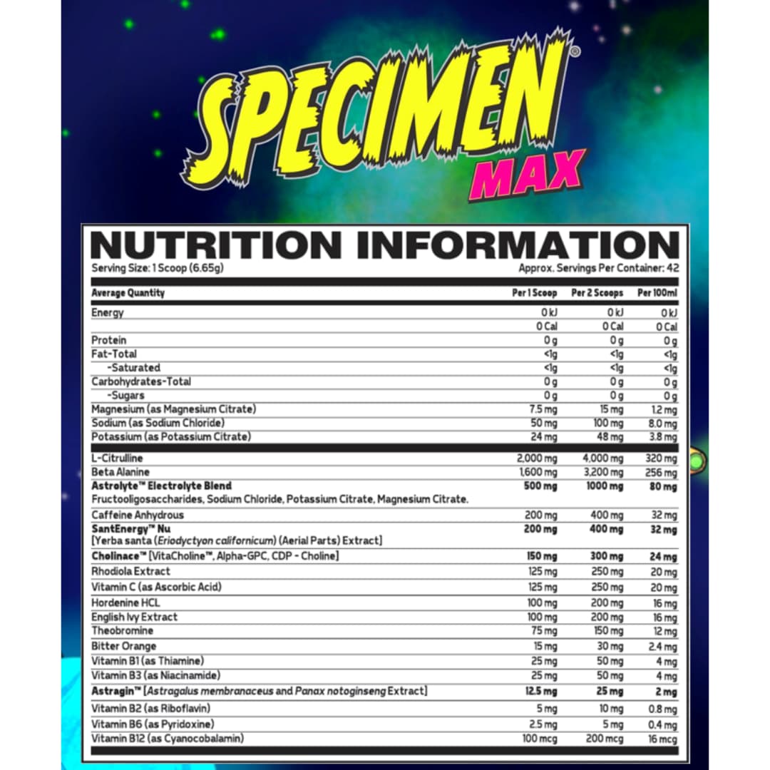 Glaxon Specimen Max Nutrition Panel (2)