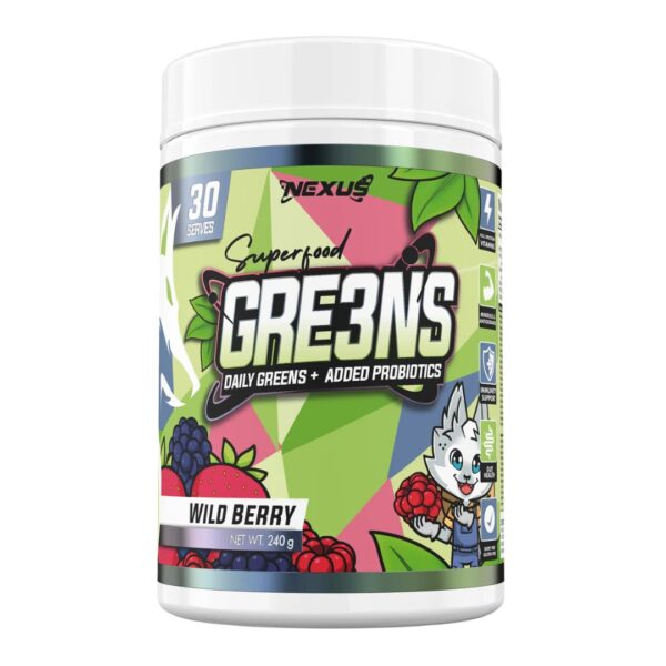 Nexus Sports Nutrition Greens - Wild Berry