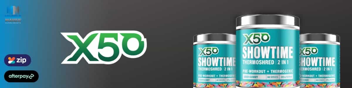 X50 Lifestyle Showtime Payment Banner