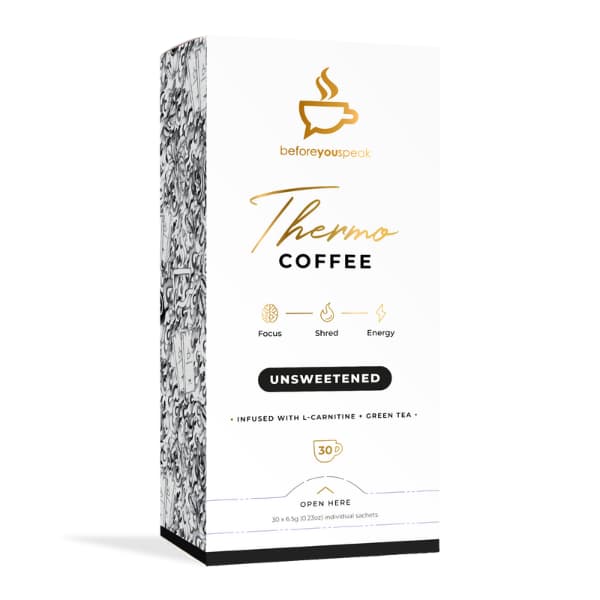 Before You Speak Thermo Coffee - Unsweetened
