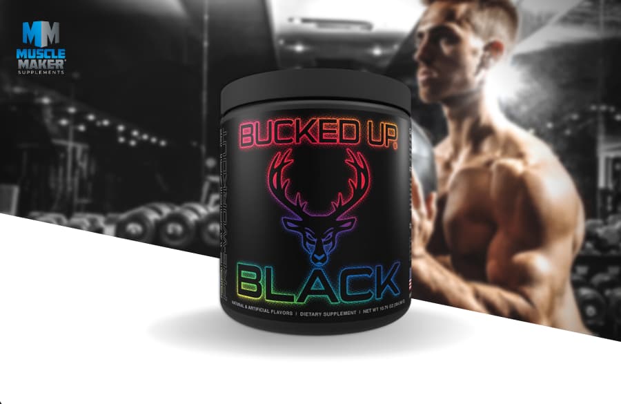 Bucked Up Black Pre Workout Product