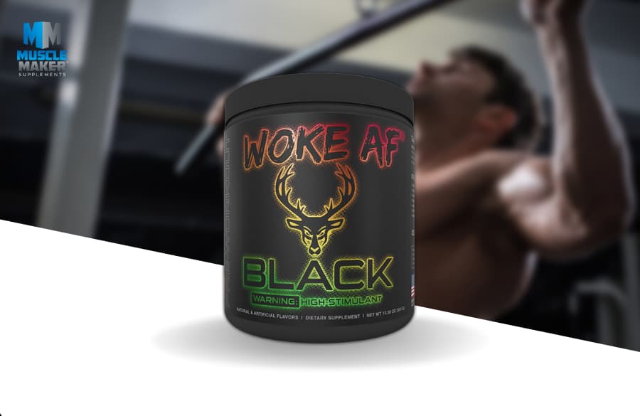 Bucked Up Woke AF Black Product (1)
