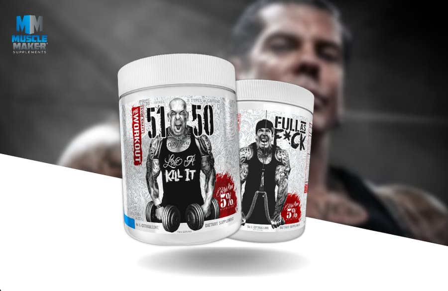 Rich Piana 5% Nutrition Pre Workout Stack Product