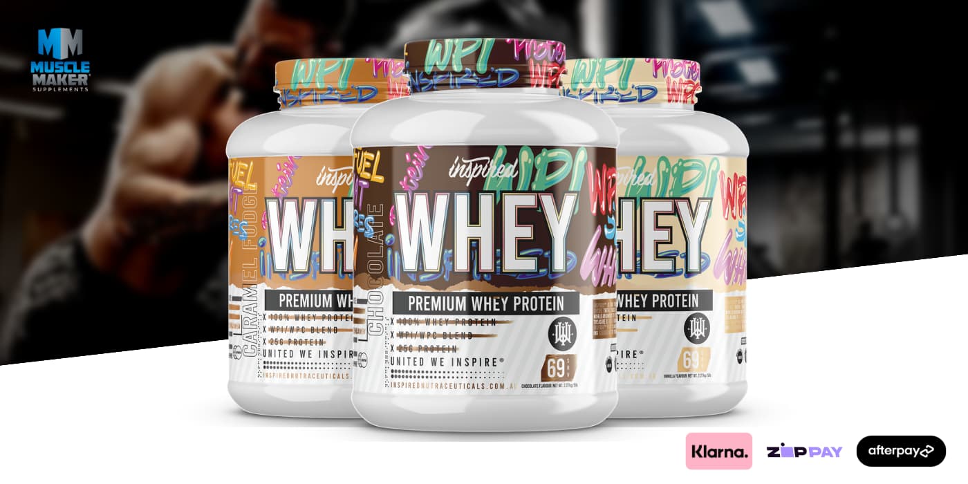 Inspired Nutraceuticals Whey Protein Banner