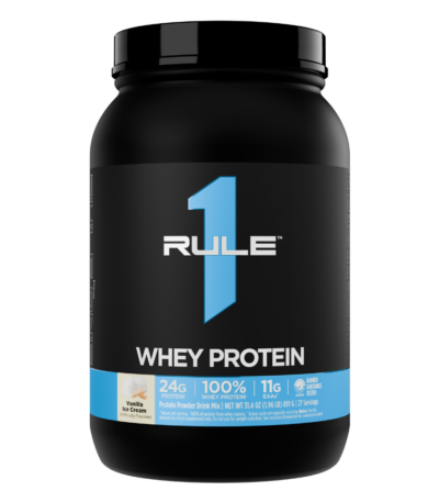 Rule 1 Whey Protein 2lb - Vanilla Ice Cream