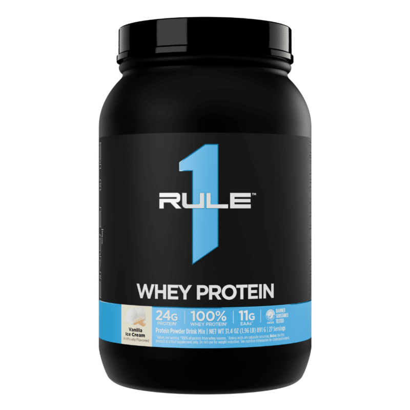 Rule 1 Whey Protein 2lb - Vanilla Ice Cream