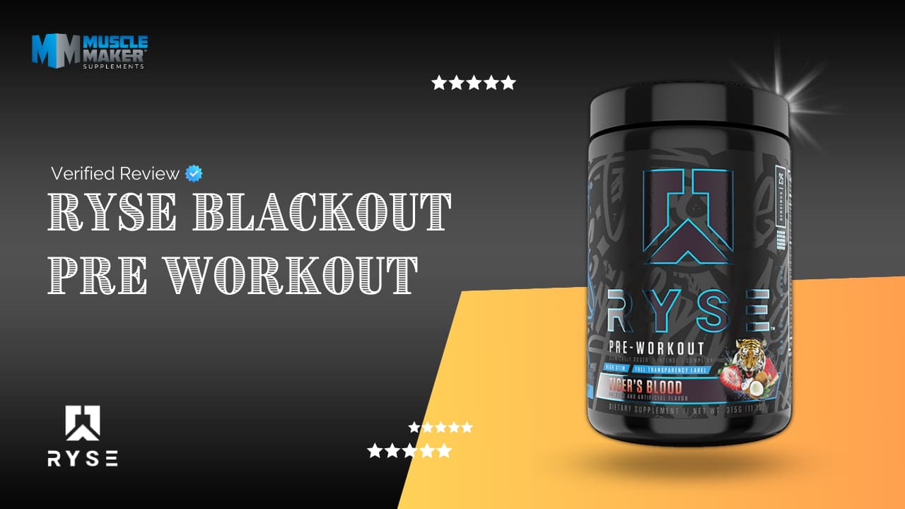 Ryse Blackout Pre Workout review Thumbnail