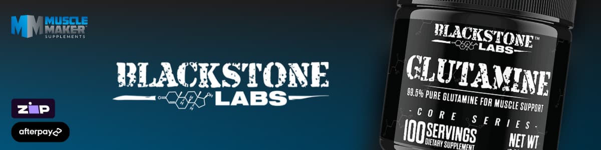 Blackstone Labs Glutamine Banner