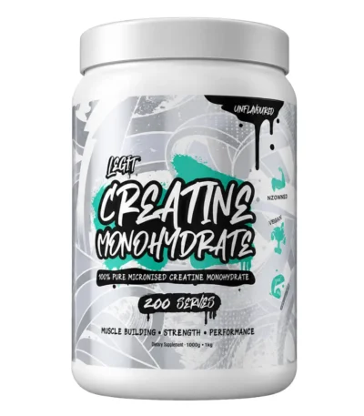Legit Supps Creatine Monohydrate 1kg 200 Serves