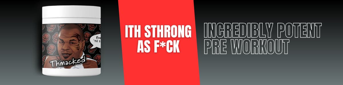 Mike Tyson Pre Workout Banner