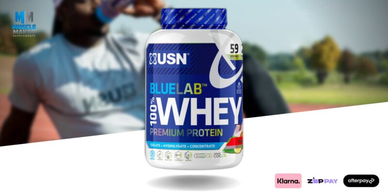 Blue Lab Whey Raspberry Blue Lab 100% Whey Protein | USN | Muscle Maker Supplements