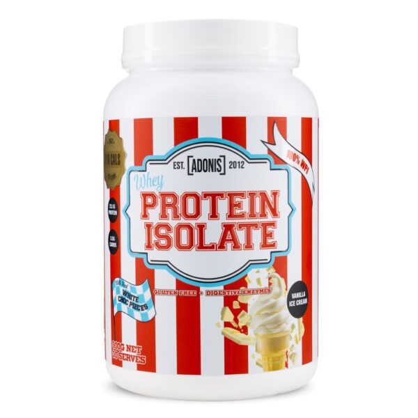 Adonis Gear Whey Protein Isolate - Vanilla Ice Cream