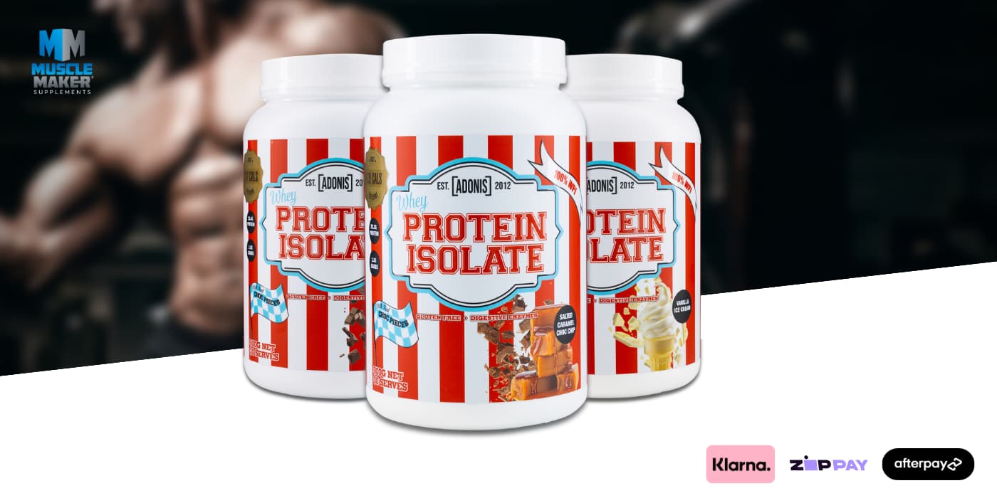 Adonis Gear Whey Protein Isolate WPI Banner