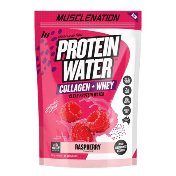 Muscle Nation Protein Water - Raspberry