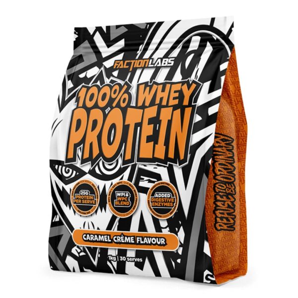 Faction Labs 100% Whey Protein - Caramel Creme