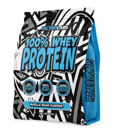 Faction Labs 100% Whey Protein - Vanilla Bean